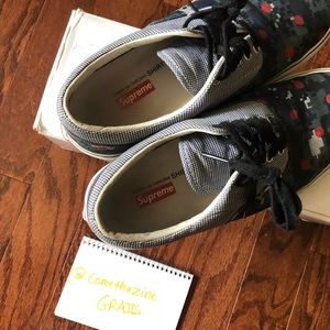 Supreme X COMME Des Garçons VANS